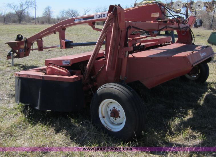 image for item C5318 Hesston 1340 disk mower/swather