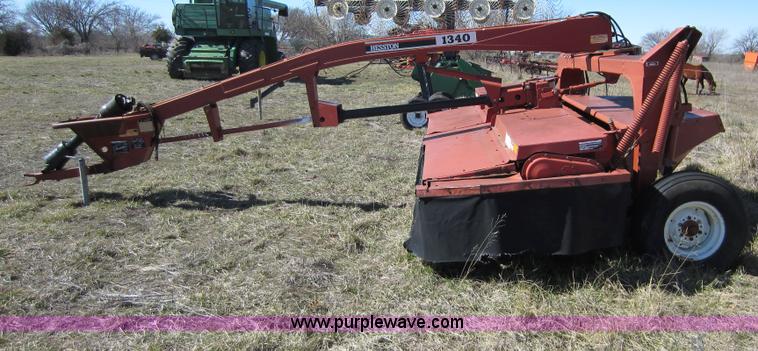 image for item C5318 Hesston 1340 disk mower/swather