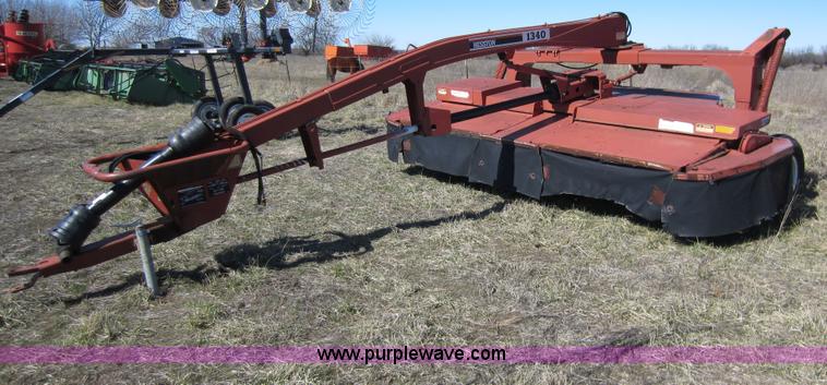 image for item C5318 Hesston 1340 disk mower/swather