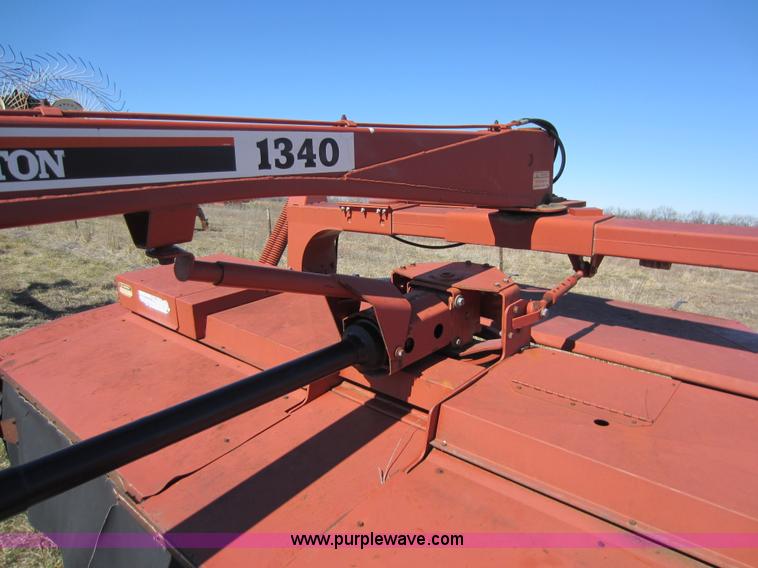 image for item C5318 Hesston 1340 disk mower/swather