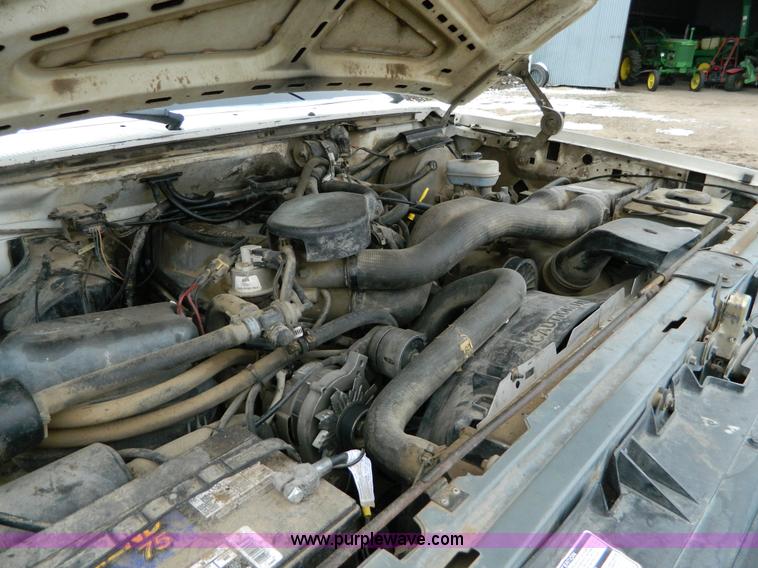 image for item D8769 1988 Ford F-350 Custom flat bed truck