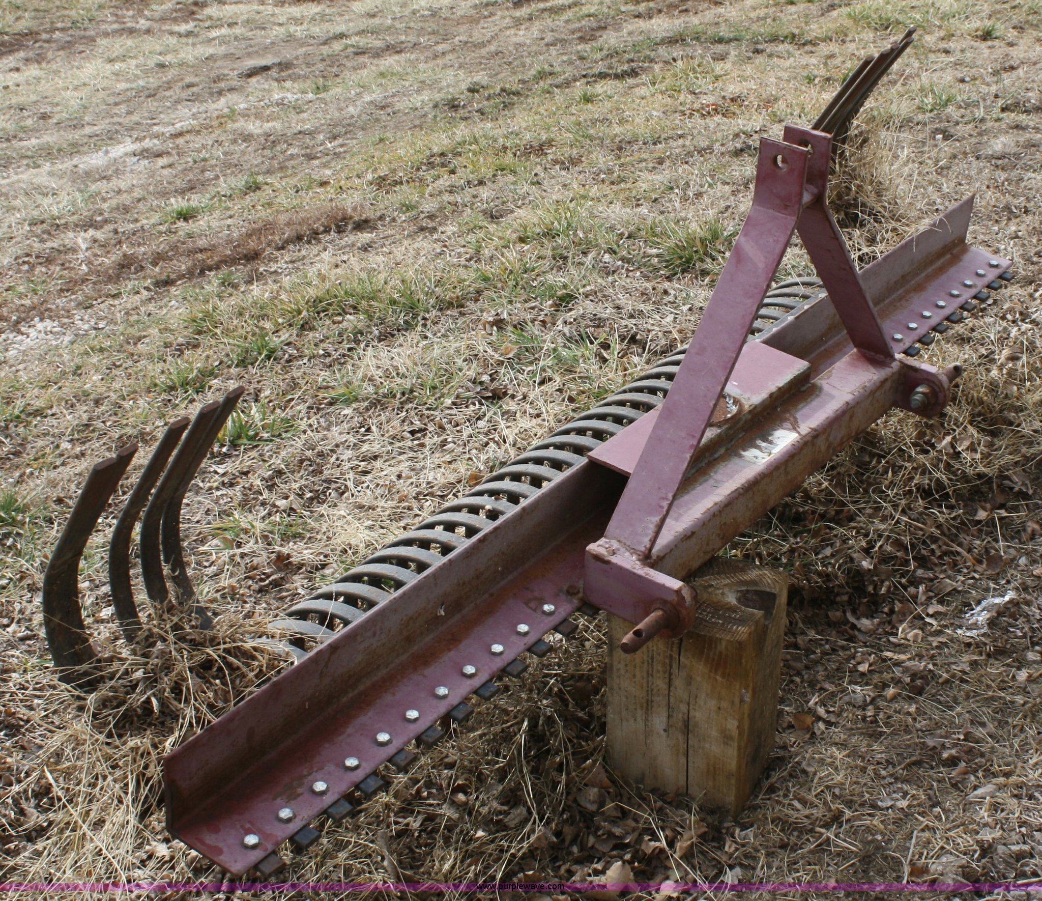 Three point rake in Leavenworth, KS Item A6743 sold Purple Wave