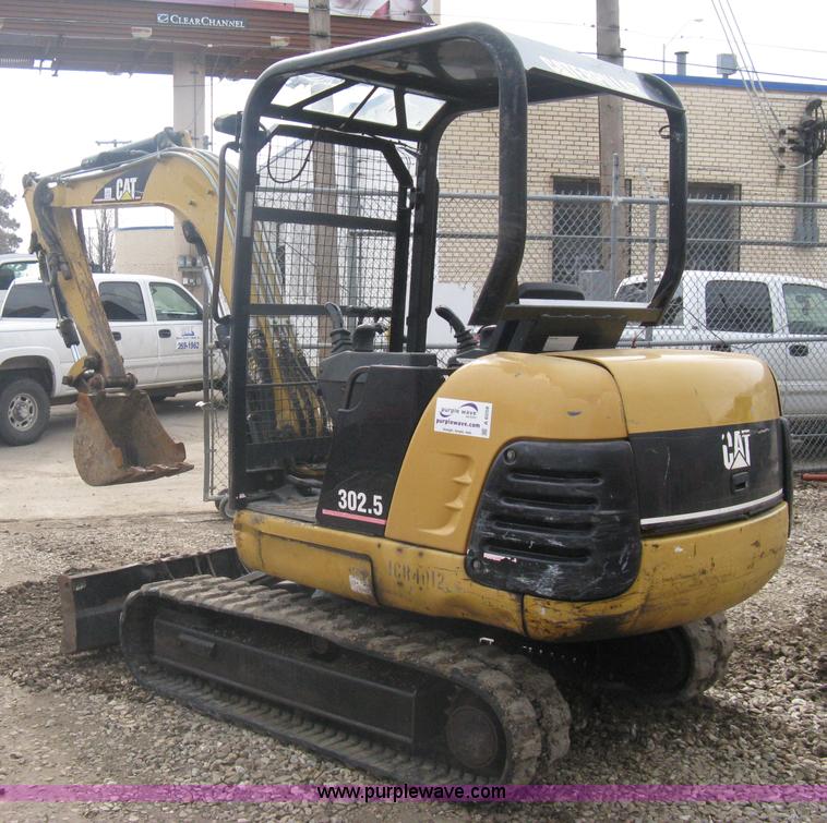 image for item A6058 Caterpillar 302.5 mini excavator