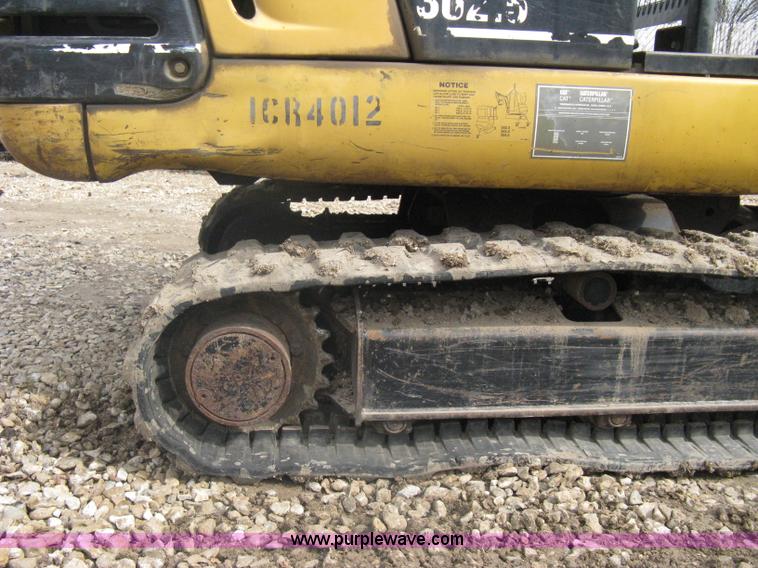 image for item A6058 Caterpillar 302.5 mini excavator