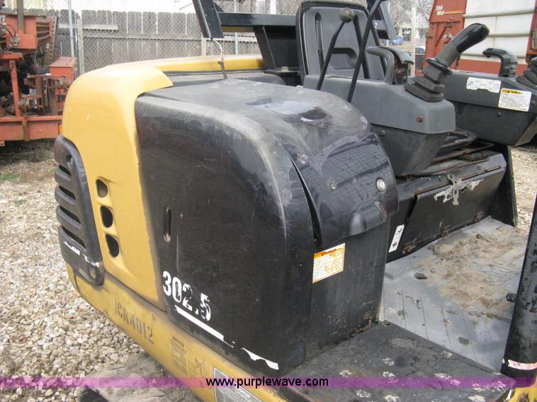 image for item A6058 Caterpillar 302.5 mini excavator