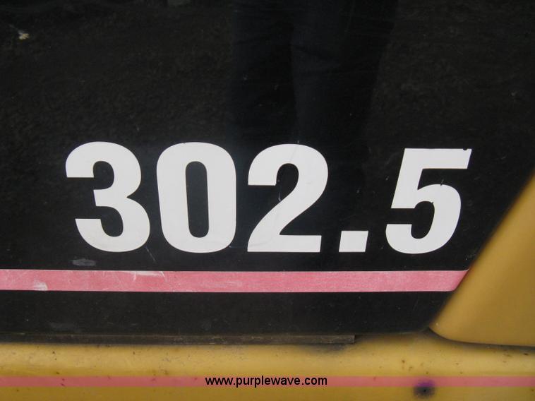 image for item A6058 Caterpillar 302.5 mini excavator