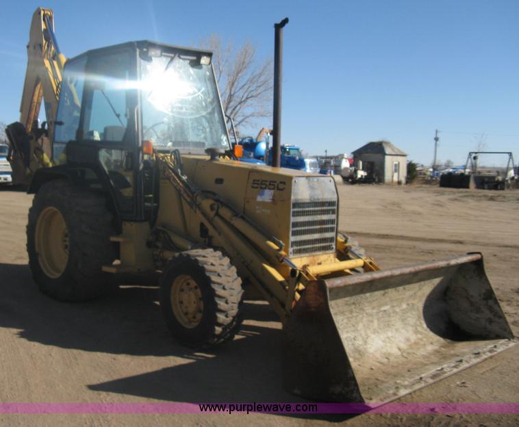 image for item A6069 1989 Ford 555C backhoe