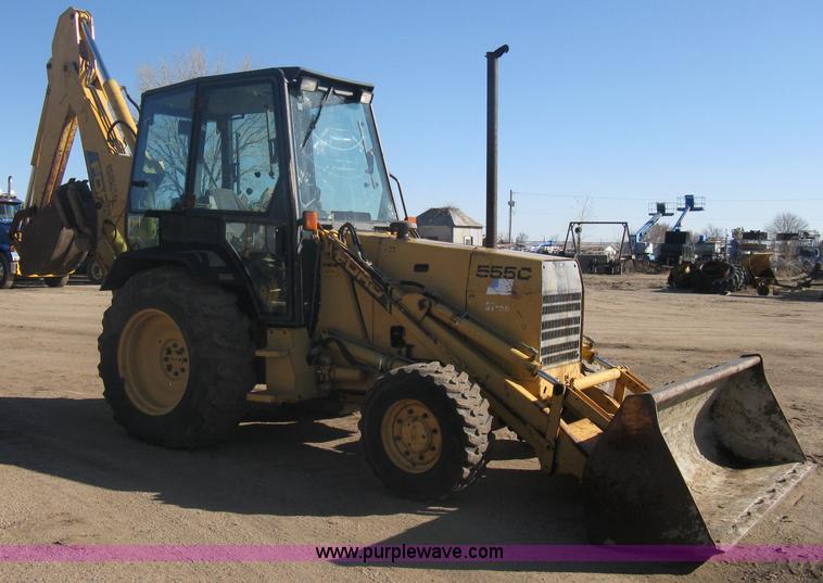 image for item A6069 1989 Ford 555C backhoe