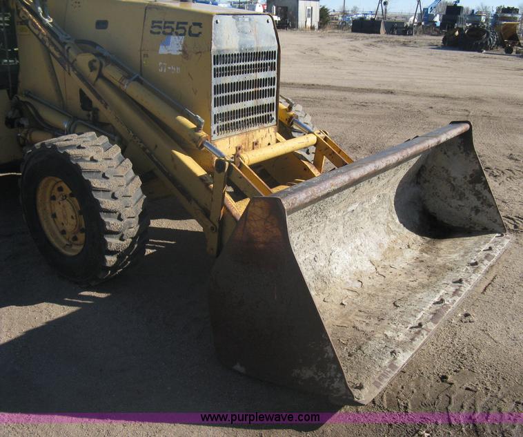 image for item A6069 1989 Ford 555C backhoe