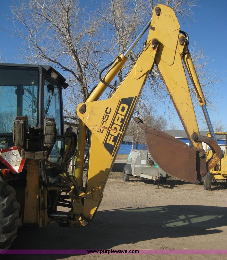 image for item A6069 1989 Ford 555C backhoe