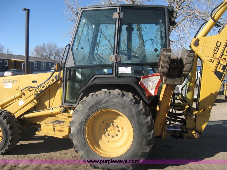 image for item A6069 1989 Ford 555C backhoe