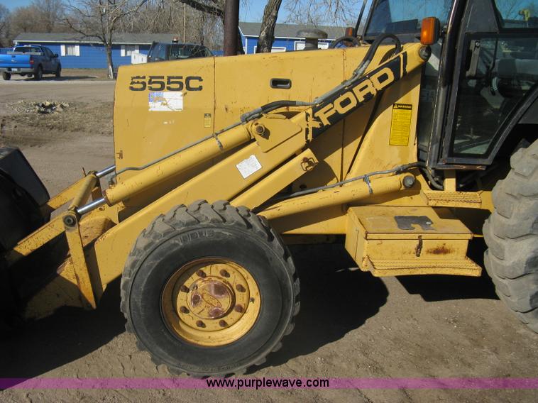 image for item A6069 1989 Ford 555C backhoe