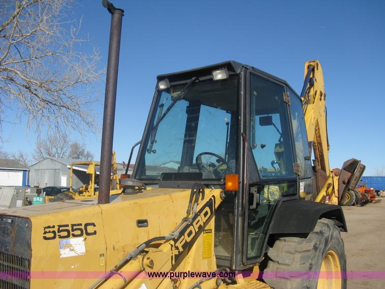 image for item A6069 1989 Ford 555C backhoe