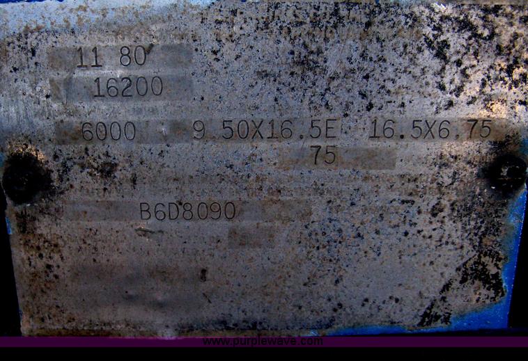 image for item A6071 1980 Eager Beaver equipment trailer