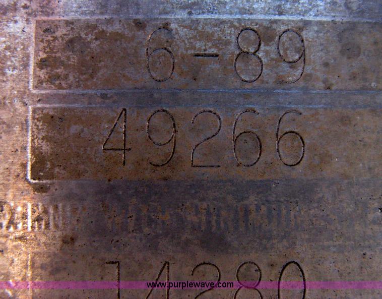 image for item A6072 1989 Interstate 44DLA equipment trailer