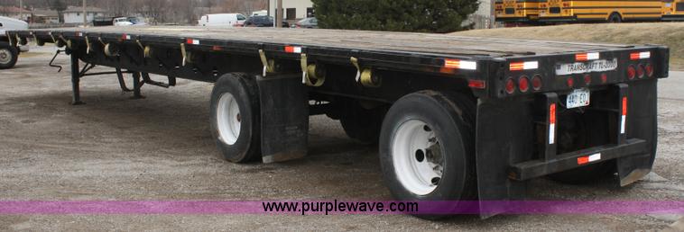 image for item A6767 2000 Transcraft TL-2000 flatbed trailer
