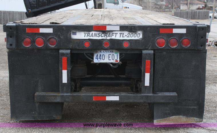 image for item A6767 2000 Transcraft TL-2000 flatbed trailer