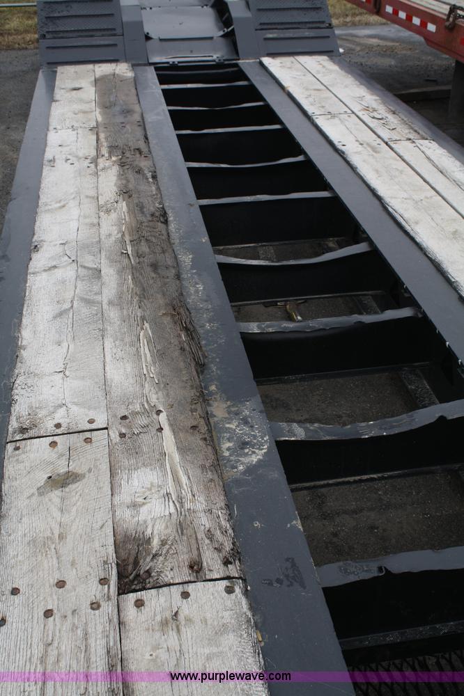 image for item A6988 2000 Trail King HG series detachable lowboy trailer