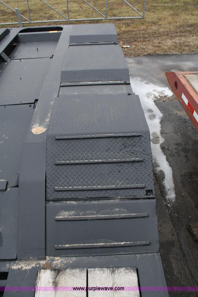 image for item A6988 2000 Trail King HG series detachable lowboy trailer