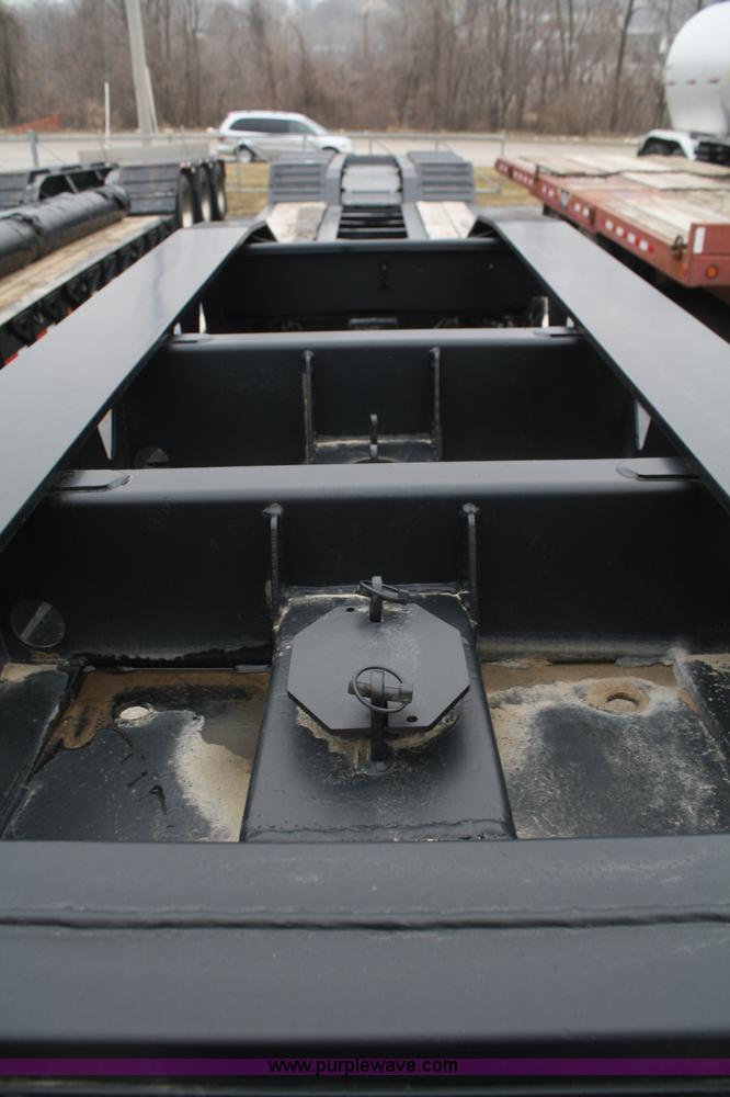 image for item A6988 2000 Trail King HG series detachable lowboy trailer