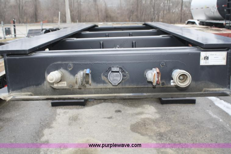 image for item A6988 2000 Trail King HG series detachable lowboy trailer