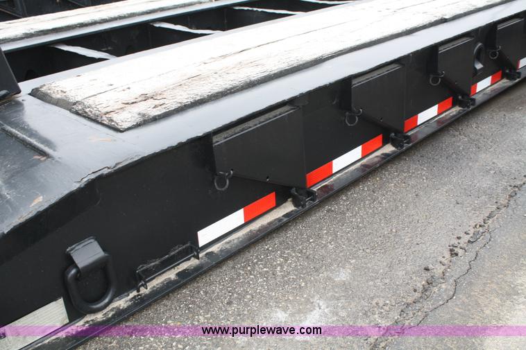 image for item A6988 2000 Trail King HG series detachable lowboy trailer