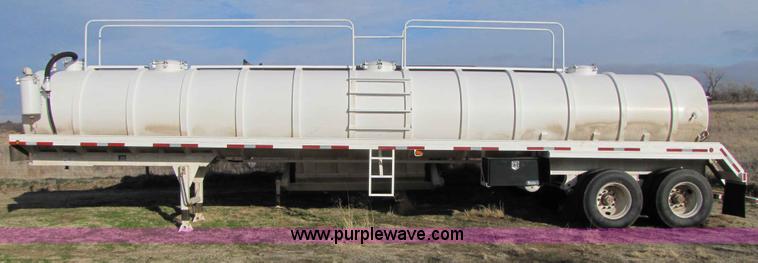 image for item B2217 2012 Western 130 barrel 40' vacuum tank trailer