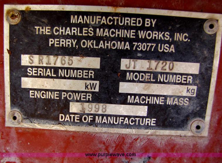 image for item B2228 1998 Ditch Witch JT1720 directional drill