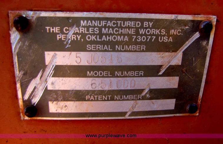 image for item B2229 Ditch Witch 6510DD trencher