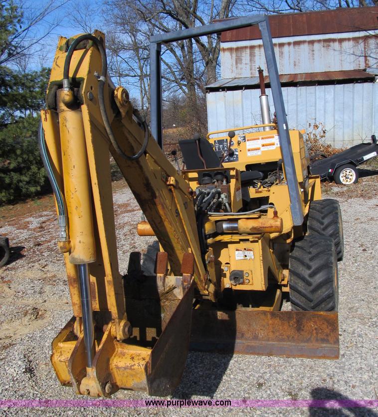image for item B2604 Case 360 trencher backhoe
