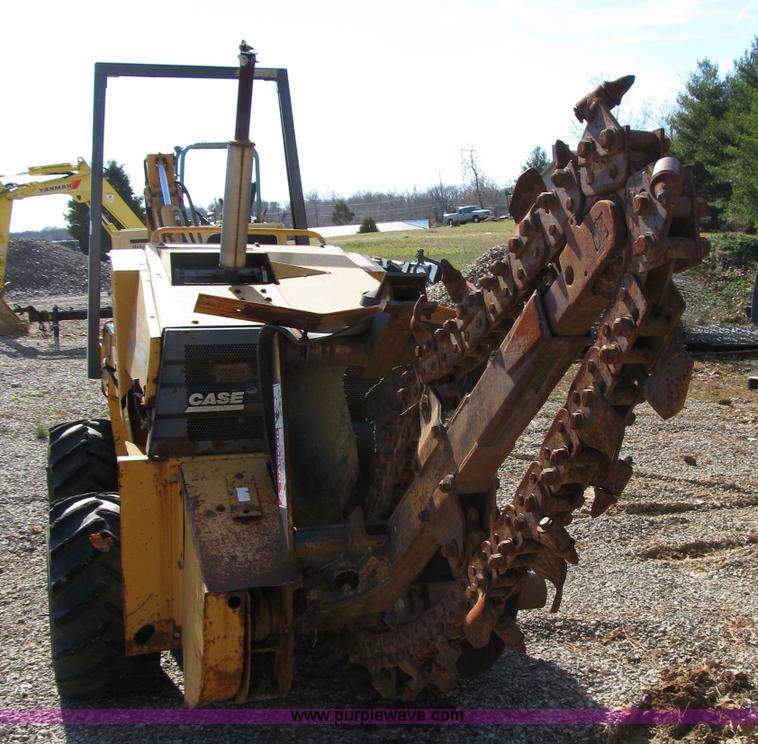 image for item B2604 Case 360 trencher backhoe