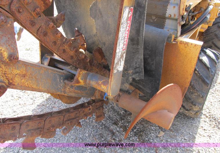image for item B2604 Case 360 trencher backhoe