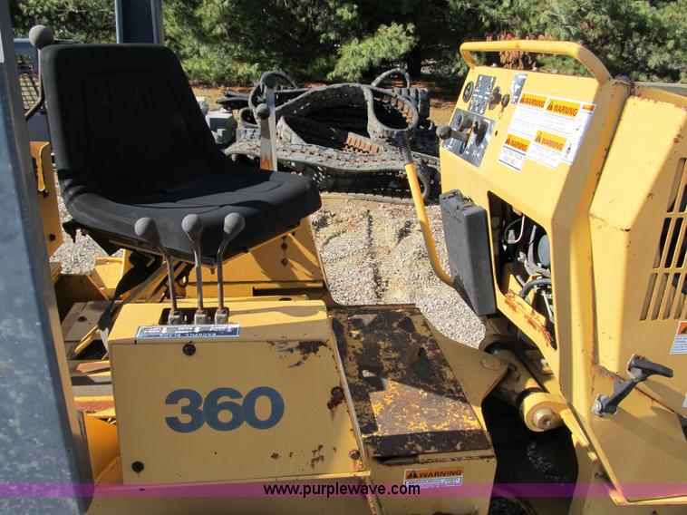 image for item B2604 Case 360 trencher backhoe