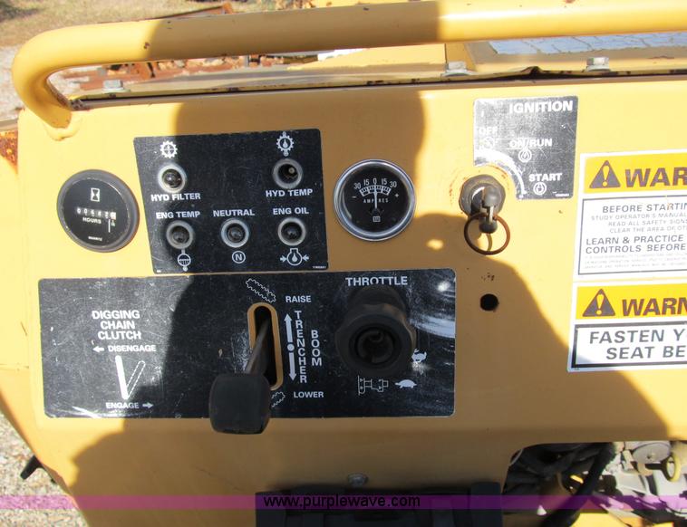 image for item B2604 Case 360 trencher backhoe