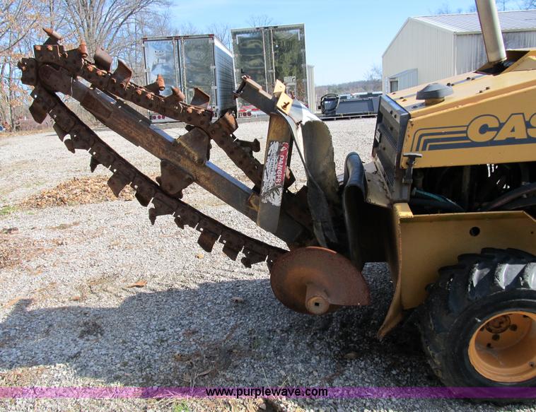 image for item B2604 Case 360 trencher backhoe