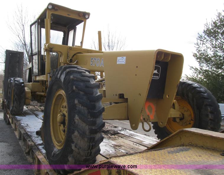 image for item B2617 1979 John Deere 570A motor grader