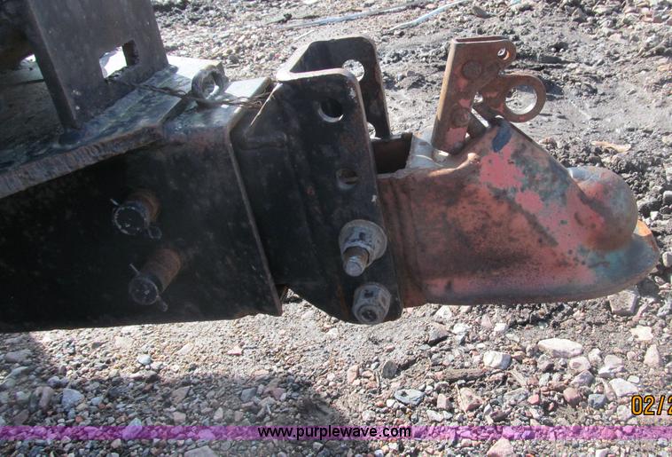 image for item B5103 1985 18' tandem axle flat bed trailer