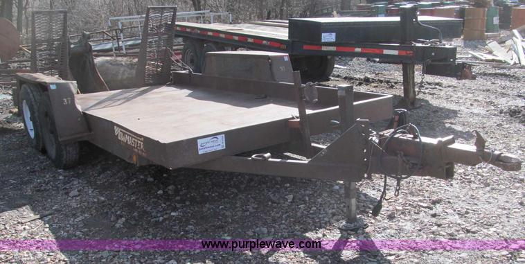 image for item B5104 1992 Towmaster T-6 PAN tandem axle trailer