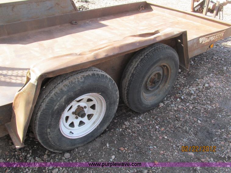 image for item B5104 1992 Towmaster T-6 PAN tandem axle trailer