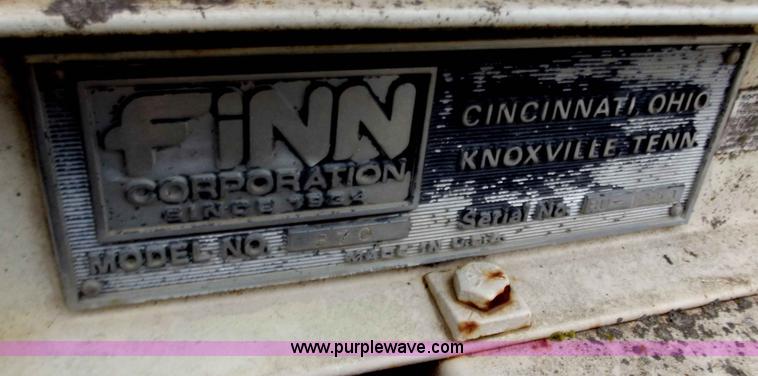 image for item B6231 Finn B70 towable straw blower