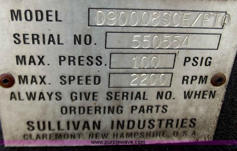 image for item B6232 Sullivan Scorpion self-contained air track drill