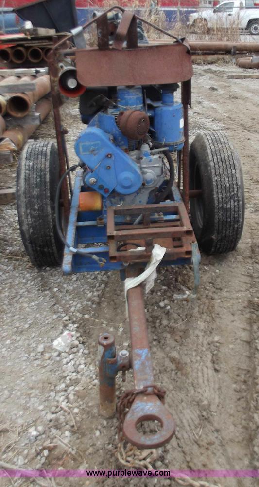 image for item B6234 Gorman Rupp towable 4" water pump