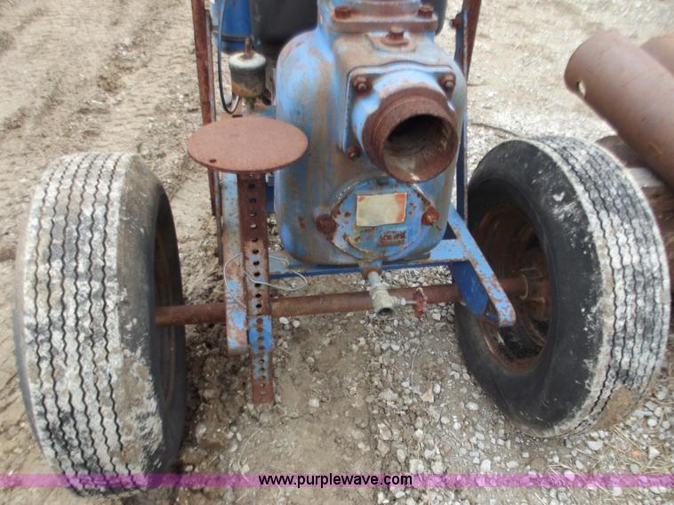 image for item B6234 Gorman Rupp towable 4" water pump