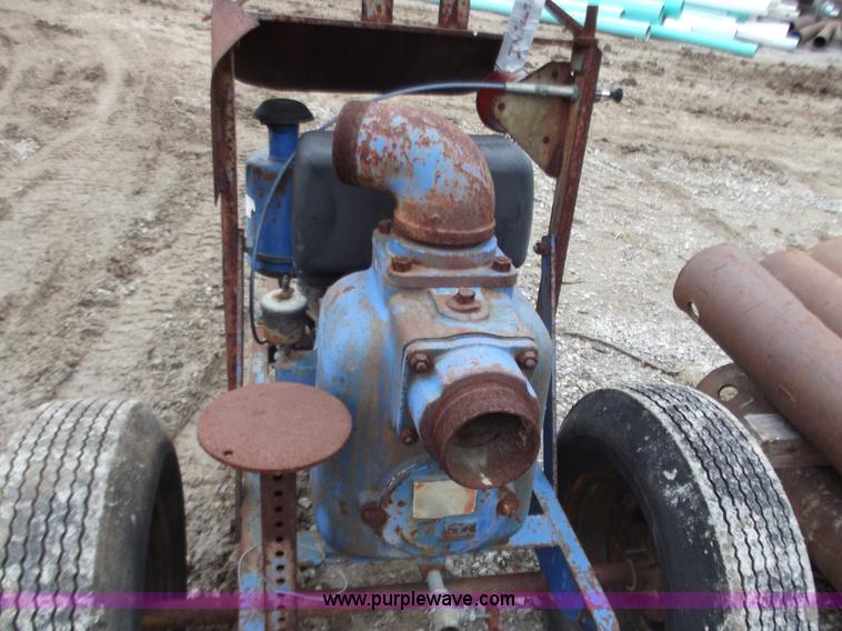 image for item B6234 Gorman Rupp towable 4" water pump