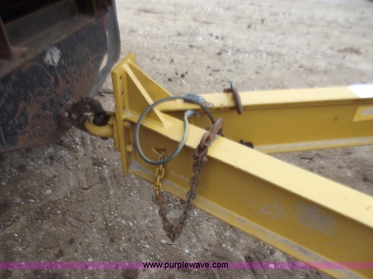 image for item B6236 1995 CZ 25' flatbed trailer