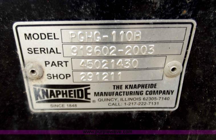 image for item B6239 Knapheide flatbed
