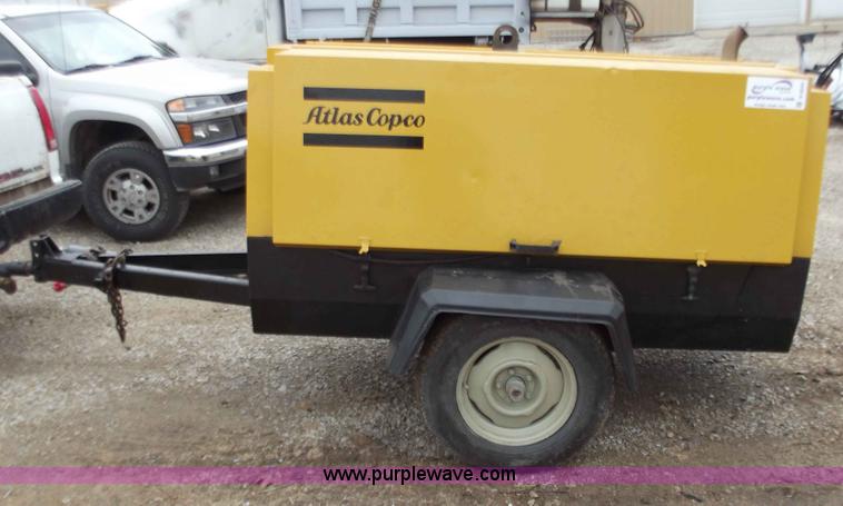 image for item B6244 2000 Atlas Copco XAS96 towable compressor