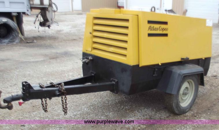 image for item B6244 2000 Atlas Copco XAS96 towable compressor