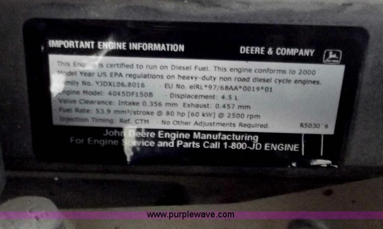 image for item B6244 2000 Atlas Copco XAS96 towable compressor