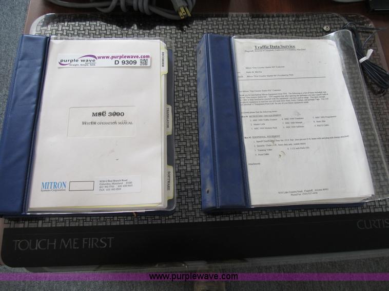 image for item D9309 MSC 3000 traffic counting system